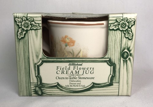 Michael cream jug - cream, field