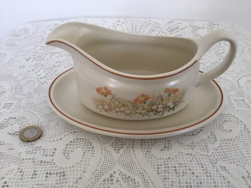 Field flowers gravy boat - field, &