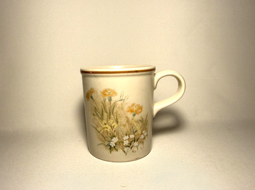 Vintage field flowers mug - field,
